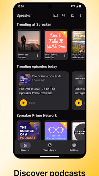 Spreaker Podcasts Screenshot 2 - AppWisp.com Spreaker Podcasts Screenshot 2 - AppWisp.com