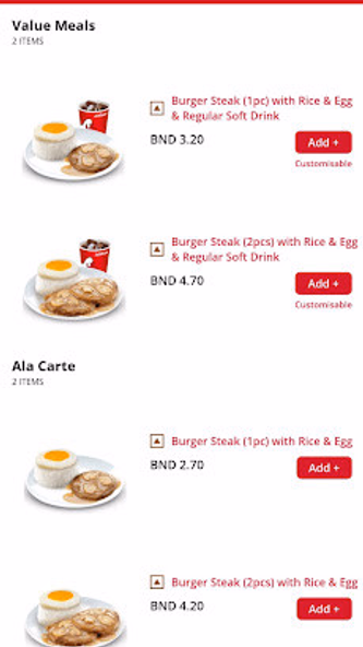 Jollibee Brunei Screenshot 4 - AppWisp.com Jollibee Brunei Screenshot 4 - AppWisp.com