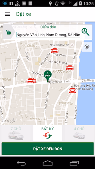 Vinasun Taxi Screenshot 2 - AppWisp.com Vinasun Taxi Screenshot 2 - AppWisp.com