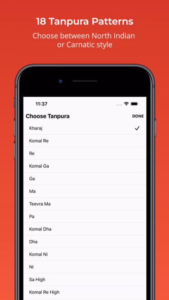 Rhythm with Tabla & Tanpura Screenshot 3 - AppWisp.com Rhythm with Tabla & Tanpura Screenshot 3 - AppWisp.com