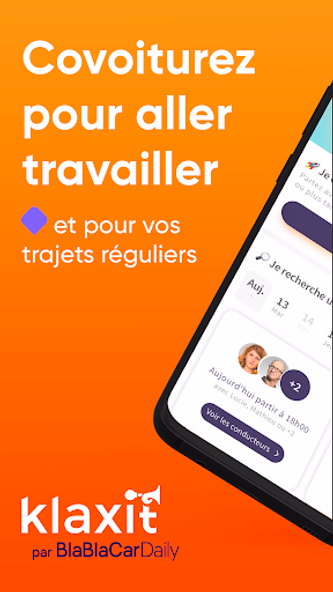 Klaxit - Covoiturage quotidien Screenshot 1 - AppWisp.com Klaxit - Covoiturage quotidien Screenshot 1 - AppWisp.com