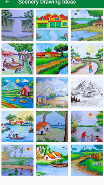 Drawing Scenery Ideas Screenshot 3 - AppWisp.com Drawing Scenery Ideas Screenshot 3 - AppWisp.com