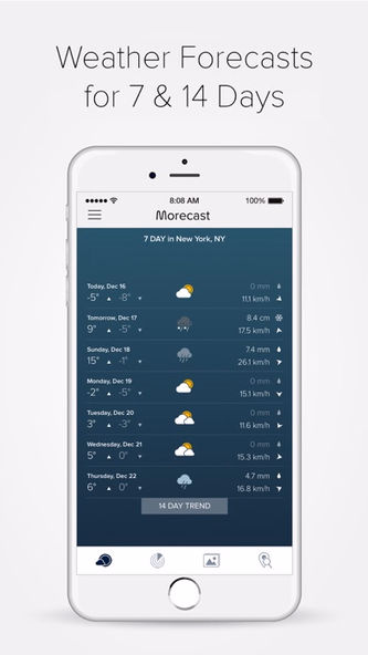 MORECAST Weather App Screenshot 3 - AppWisp.com MORECAST Weather App Screenshot 3 - AppWisp.com