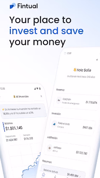 Fintual: Invest & save money Screenshot 1 - AppWisp.com Fintual: Invest & save money Screenshot 1 - AppWisp.com