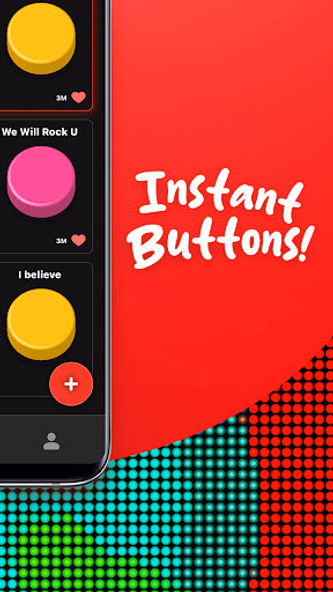 Instant Buttons Soundboard App Screenshot 4 - AppWisp.com Instant Buttons Soundboard App Screenshot 4 - AppWisp.com