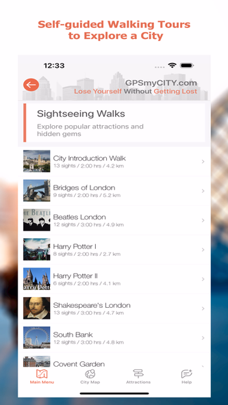 GPSmyCity: Walks in 1K+ Cities Screenshot 1 - AppWisp.com GPSmyCity: Walks in 1K+ Cities Screenshot 1 - AppWisp.com
