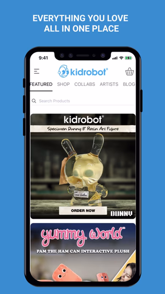 Kidrobot Screenshot 2 - AppWisp.com Kidrobot Screenshot 2 - AppWisp.com
