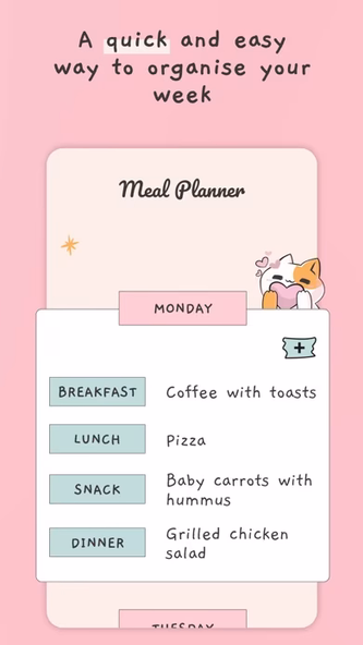 Meal plan template, food diary Screenshot 4 - AppWisp.com Meal plan template, food diary Screenshot 4 - AppWisp.com