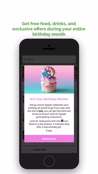 Yyppee - for Diners Screenshot 4 - AppWisp.com Yyppee - for Diners Screenshot 4 - AppWisp.com
