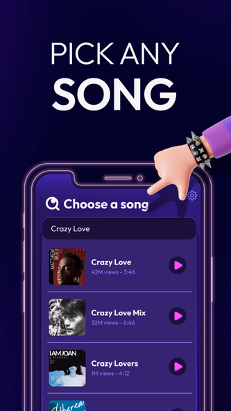 Cover AI: Any Song, Your Voice Screenshot 4 - AppWisp.com Cover AI: Any Song, Your Voice Screenshot 4 - AppWisp.com