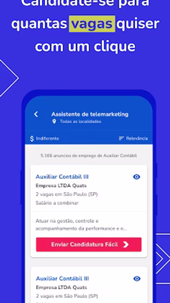 Vagas de Emprego: Catho Screenshot 4 - AppWisp.com Vagas de Emprego: Catho Screenshot 4 - AppWisp.com