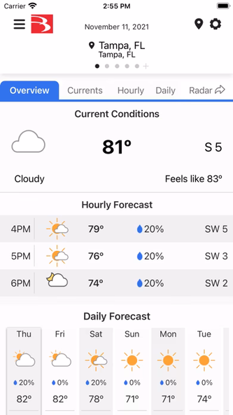 Baron Critical Weather Screenshot 3 - AppWisp.com Baron Critical Weather Screenshot 3 - AppWisp.com