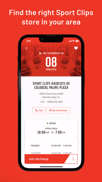 Sport Clips Haircuts Check In Screenshot 2 - AppWisp.com Sport Clips Haircuts Check In Screenshot 2 - AppWisp.com