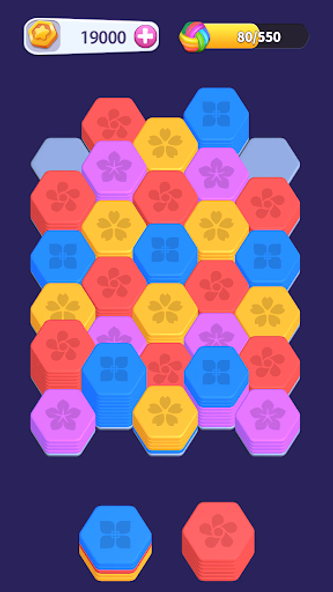 Hexa Sort Puzzle Game Screenshot 3 - AppWisp.com