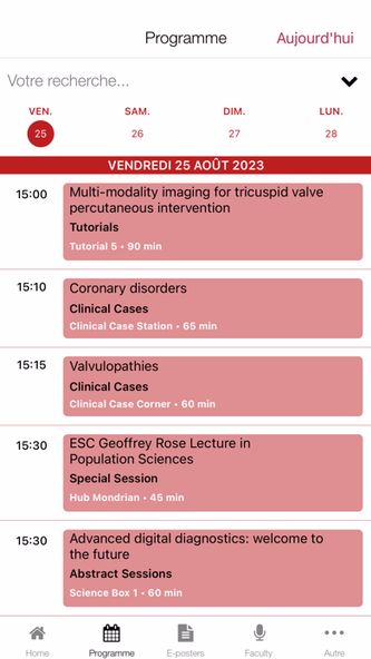 ESC Congress 2023 Screenshot 2 - AppWisp.com ESC Congress 2023 Screenshot 2 - AppWisp.com