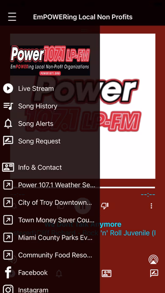 Power 107.1 WTJN Screenshot 2 - AppWisp.com Power 107.1 WTJN Screenshot 2 - AppWisp.com