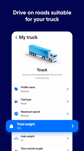 Eurowag Navigation - Truck GPS Screenshot 2 - AppWisp.com Eurowag Navigation - Truck GPS Screenshot 2 - AppWisp.com