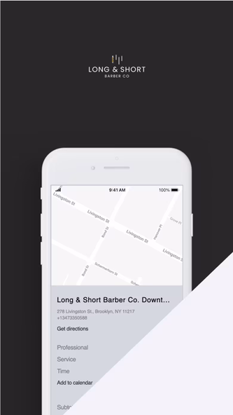 Long & Short Barber Co. Screenshot 1 - AppWisp.com Long & Short Barber Co. Screenshot 1 - AppWisp.com