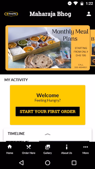 Maharaja Bhog Screenshot 1 - AppWisp.com Maharaja Bhog Screenshot 1 - AppWisp.com