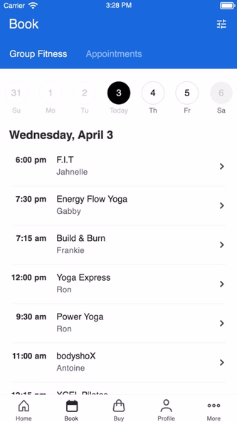 XCEL Athletic Lifestyle Screenshot 2 - AppWisp.com XCEL Athletic Lifestyle Screenshot 2 - AppWisp.com