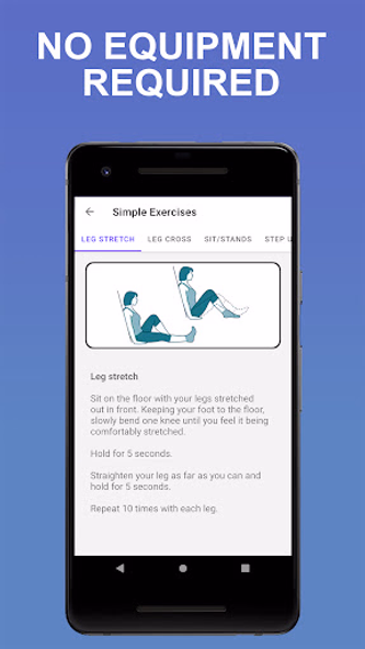 Knee Pain Relieving Exercises Screenshot 4 - AppWisp.com Knee Pain Relieving Exercises Screenshot 4 - AppWisp.com