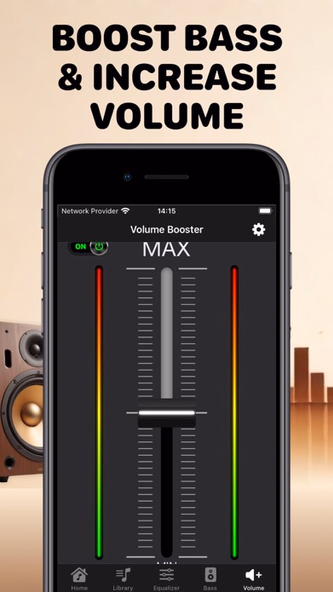 Bass Boost: Volume Booster App Screenshot 3 - AppWisp.com Bass Boost: Volume Booster App Screenshot 3 - AppWisp.com