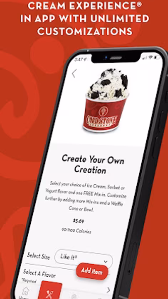 Cold Stone® Screenshot 3 - AppWisp.com Cold Stone® Screenshot 3 - AppWisp.com