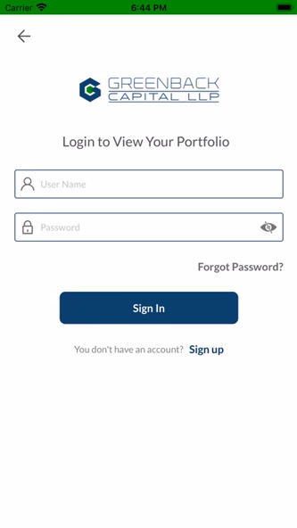 Greenback Capital Screenshot 4 - AppWisp.com