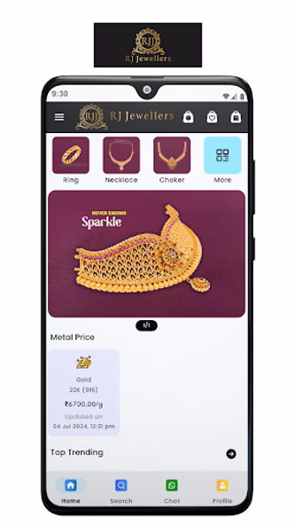 RJ Jewellers Screenshot 1 - AppWisp.com RJ Jewellers Screenshot 1 - AppWisp.com