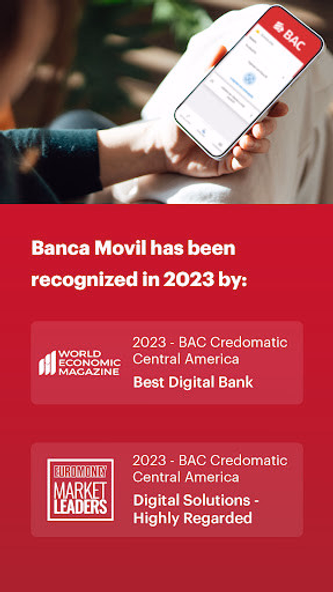 Banca Móvil BAC Screenshot 1 - AppWisp.com Banca Móvil BAC Screenshot 1 - AppWisp.com