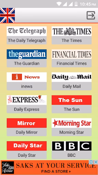 UK Newspapers Screenshot 2 - AppWisp.com UK Newspapers Screenshot 2 - AppWisp.com