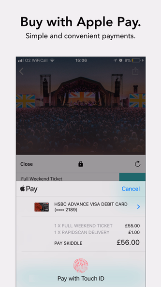 Skiddle: Events and Tickets Screenshot 4 - AppWisp.com Skiddle: Events and Tickets Screenshot 4 - AppWisp.com