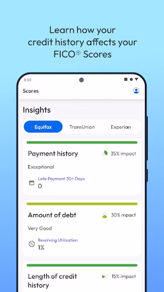 myFICO: FICO Credit Check Screenshot 4 - AppWisp.com myFICO: FICO Credit Check Screenshot 4 - AppWisp.com