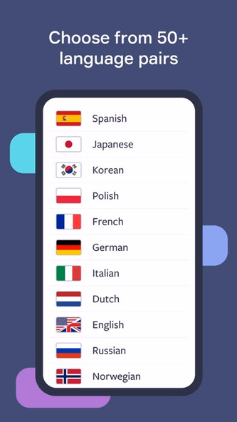 Lingvist: Learn Languages Fast Screenshot 1 - AppWisp.com Lingvist: Learn Languages Fast Screenshot 1 - AppWisp.com