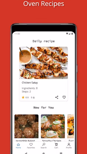 Oven Recipes Screenshot 1 - AppWisp.com Oven Recipes Screenshot 1 - AppWisp.com