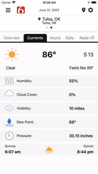 News on 6 Weather Screenshot 3 - AppWisp.com News on 6 Weather Screenshot 3 - AppWisp.com