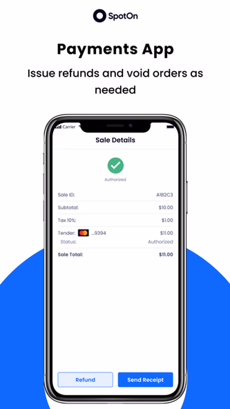 SpotOn Payments Screenshot 3 - AppWisp.com SpotOn Payments Screenshot 3 - AppWisp.com