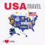 USA Travel: I've Been in US - AppWisp.com