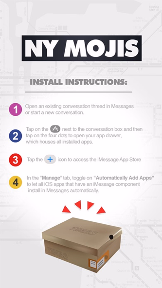 NY Mojis Screenshot 1 - AppWisp.com NY Mojis Screenshot 1 - AppWisp.com