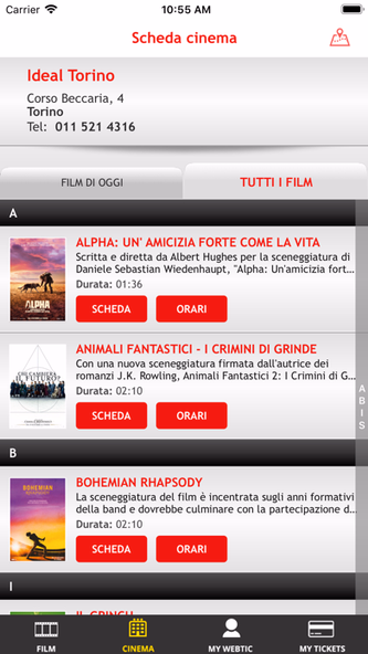Webtic Ideal Cityplex Torino Screenshot 2 - AppWisp.com Webtic Ideal Cityplex Torino Screenshot 2 - AppWisp.com
