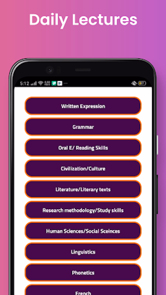 English First Year LMD Screenshot 2 - AppWisp.com English First Year LMD Screenshot 2 - AppWisp.com