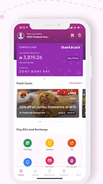 ThankUCash Screenshot 1 - AppWisp.com ThankUCash Screenshot 1 - AppWisp.com