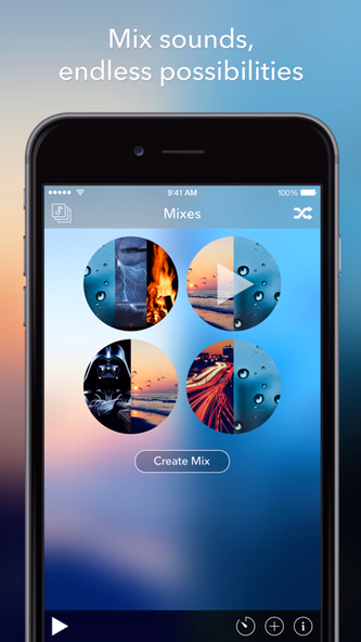 Relax Sounds - Relaxing Nature & Ambient Melodies - Help for Better Sleep, Baby Calming, White Noise, Meditation & Yoga Screenshot 3 - AppWisp.com Relax Sounds - Relaxing Nature & Ambient Melodies - Help for Better Sleep, Baby Calming, White Noise, Meditation & Yoga Screenshot 3 - AppWisp.com