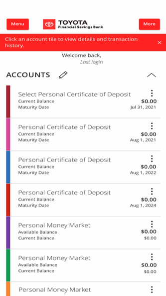 Toyota Bank - US Screenshot 2 - AppWisp.com Toyota Bank - US Screenshot 2 - AppWisp.com