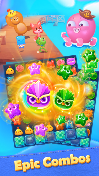 Summer Pop – Match Puzzle Game Screenshot 2 - AppWisp.com Summer Pop – Match Puzzle Game Screenshot 2 - AppWisp.com