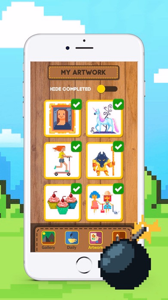 Color by number pixel art page Screenshot 2 - AppWisp.com Color by number pixel art page Screenshot 2 - AppWisp.com