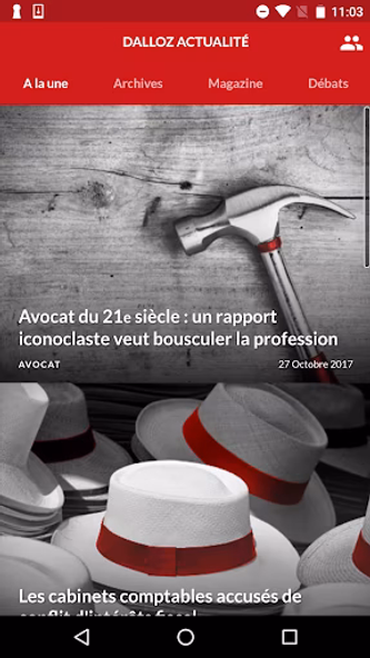 Dalloz actualité Screenshot 1 - AppWisp.com Dalloz actualité Screenshot 1 - AppWisp.com