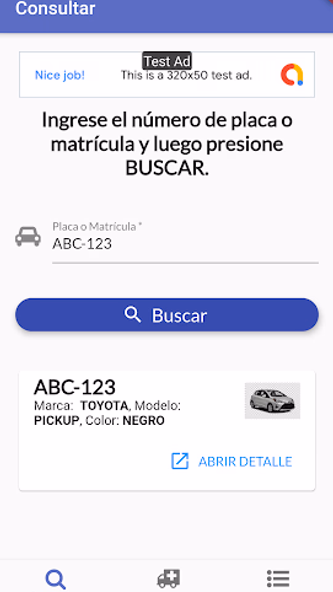 Vehículos Robados Screenshot 1 - AppWisp.com Vehículos Robados Screenshot 1 - AppWisp.com