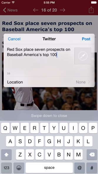 Boston Baseball - Sox edition Screenshot 2 - AppWisp.com Boston Baseball - Sox edition Screenshot 2 - AppWisp.com