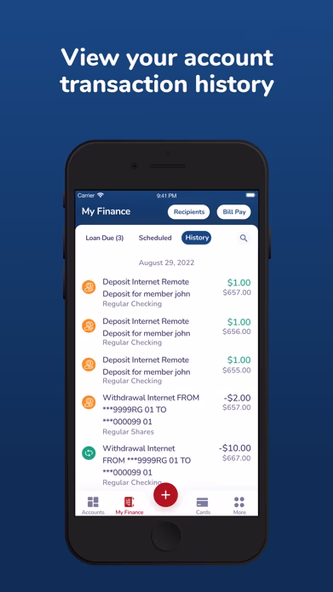 UPenn SFCU Mobile Banking Screenshot 4 - AppWisp.com UPenn SFCU Mobile Banking Screenshot 4 - AppWisp.com